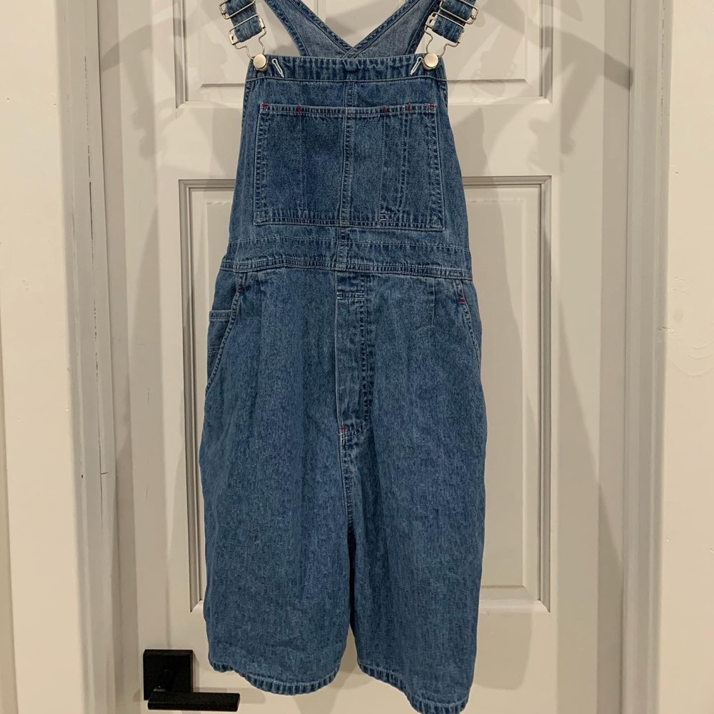 Motherhood vintage overall shorts